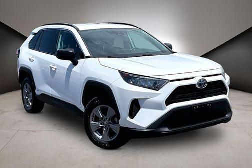 White 2022 Toyota RAV4 Hybrid LE