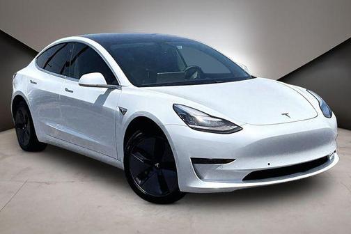 Pearl White Multi-Coat 2020 Tesla Model 3 Standard Range Plus