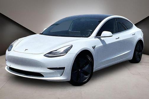 Pearl White Multi-Coat 2020 Tesla Model 3 Standard Range Plus