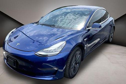 Deep Blue Metallic 2018 Tesla Model 3 Long Range