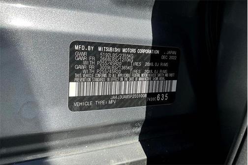 2023 Mitsubishi Outlander SE 2.5 2WD