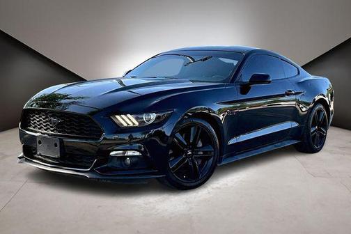 Shadow Black 2017 Ford Mustang EcoBoost