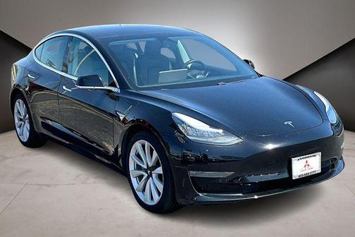 Solid Black 2020 Tesla Model 3 Long Range