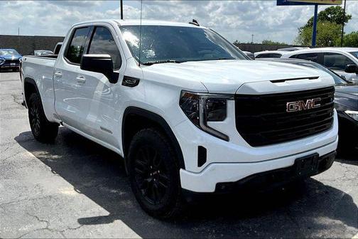 Summit White 2023 GMC Sierra 1500 Elevation