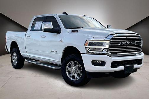 Bright White Clearcoat 2024 RAM 2500 Laramie Crew Cab 4x4 6'4' Box