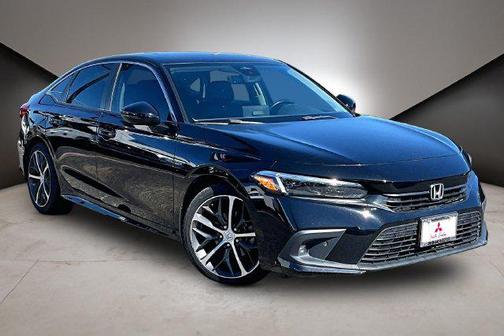 Crystal Black Pearl 2024 Honda Civic Touring