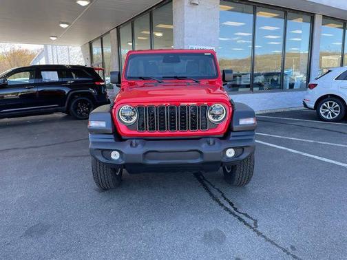 Firecracker Red Clearcoat 2026 Jeep Wrangler Sport S
