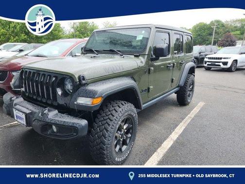 Sarge Green Clearcoat 2021 Jeep Wrangler Willys