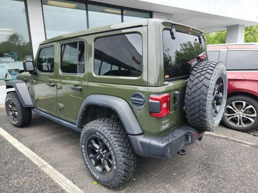Sarge Green Clearcoat 2021 Jeep Wrangler Willys
