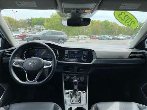 Opal White 2023 Volkswagen Jetta 1.5T SE