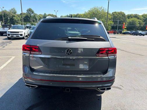 Platinum Gray Metallic 2021 Volkswagen Atlas 3.6L SEL Premium