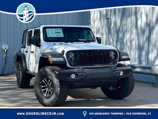 Bright White Clearcoat 2026 Jeep Wrangler Willys