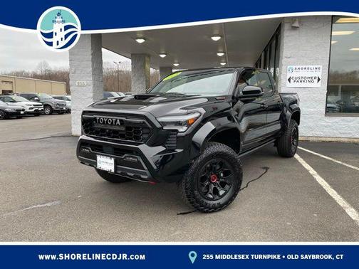 Black 2025 Toyota Tacoma Hybrid TRD Pro