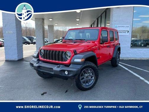 Firecracker Red Clearcoat 2026 Jeep Wrangler Sport S
