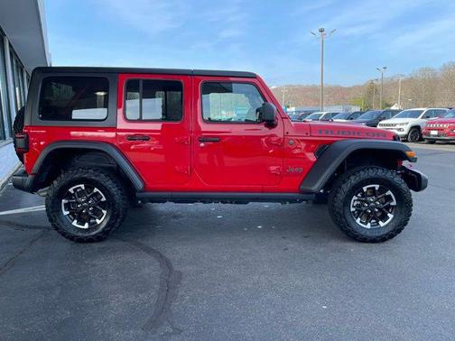 Firecracker Red Clearcoat 2025 Jeep Wrangler Rubicon