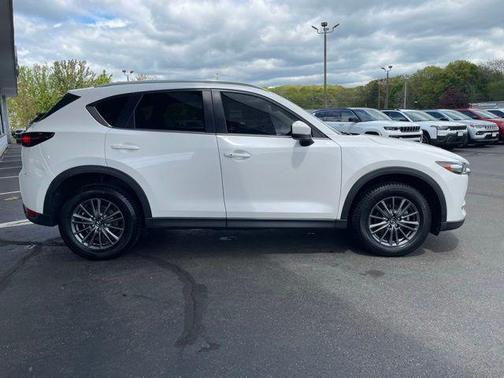 Snowflake White Pearl Mica 2021 Mazda CX-5 Touring