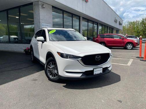 Snowflake White Pearl Mica 2021 Mazda CX-5 Touring