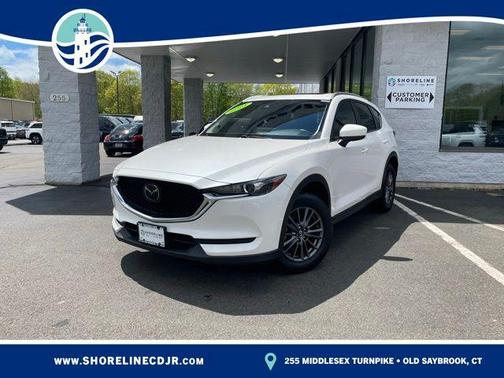 Snowflake White Pearl Mica 2021 Mazda CX-5 Touring