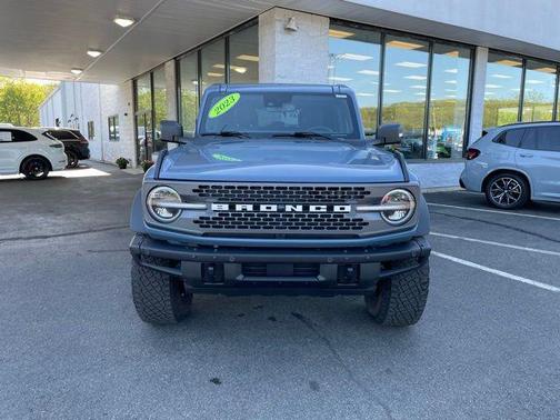 Azure Gray Metallic Tri-Coat 2023 Ford Bronco Badlands