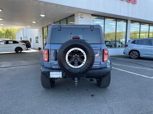 Azure Gray Metallic Tri-Coat 2023 Ford Bronco Badlands