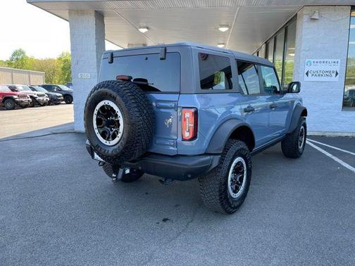 Azure Gray Metallic Tri-Coat 2023 Ford Bronco Badlands