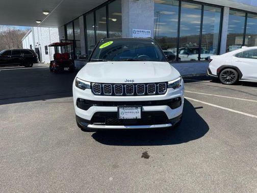 Bright White Clearcoat 2024 Jeep Compass Limited