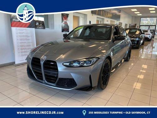 Skyscraper Gray Metallic 2023 BMW M3 Base