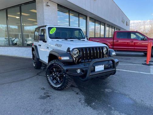 Bright White Clearcoat 2022 Jeep Wrangler Willys