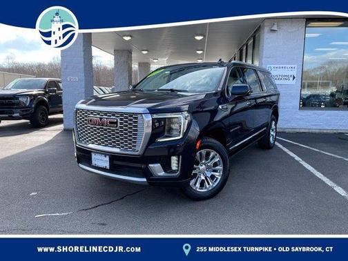 Midnight Blue Metallic 2022 GMC Yukon XL Denali