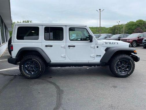 Bright White Clearcoat 2023 Jeep Wrangler 4xe Base