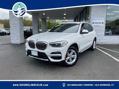 Alpine White 2021 BMW X3 xDrive30i