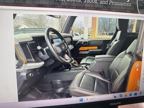 Cyber Orange Metallic Tricoat 2022 Ford Bronco Badlands