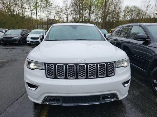 Bright White Clearcoat 2021 Jeep Grand Cherokee Overland