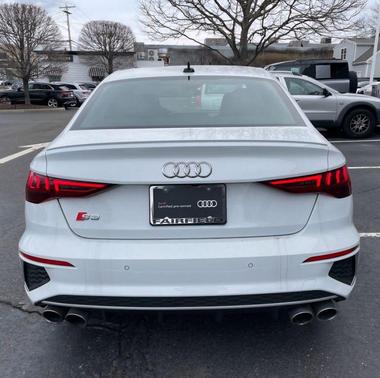 Glacier White Metallic 2023 Audi S3 Premium Plus TFSI quattro S tronic
