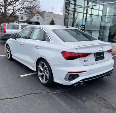 Glacier White Metallic 2023 Audi S3 Premium Plus TFSI quattro S tronic