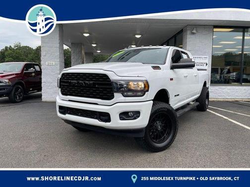 Bright White Clearcoat 2022 RAM 2500 Big Horn Mega Cab 4x4 6'4'' Box