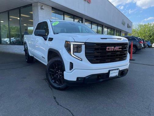 Summit White 2023 GMC Sierra 1500 Elevation