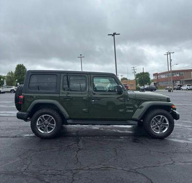 Sarge Green Clearcoat 2021 Jeep Wrangler Unlimited Sahara
