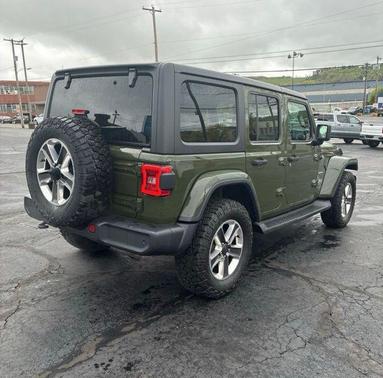 Sarge Green Clearcoat 2021 Jeep Wrangler Unlimited Sahara
