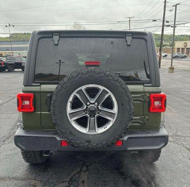 Sarge Green Clearcoat 2021 Jeep Wrangler Unlimited Sahara