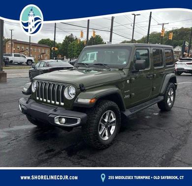 Sarge Green Clearcoat 2021 Jeep Wrangler Unlimited Sahara