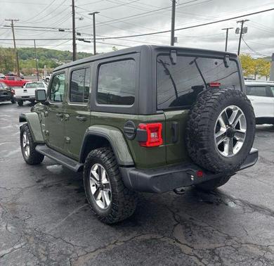 Sarge Green Clearcoat 2021 Jeep Wrangler Unlimited Sahara