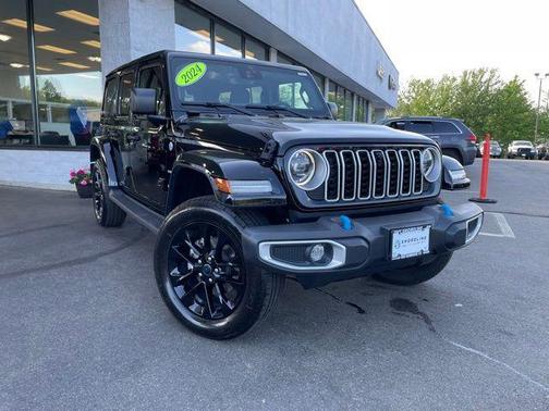 Black Clearcoat 2024 Jeep Wrangler 4xe Sahara