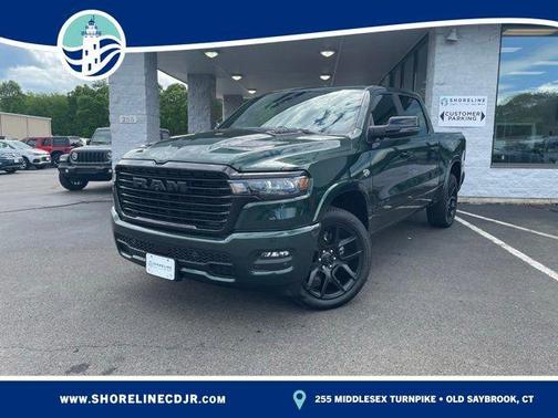 Serrano Green Metallic 2026 RAM 1500 Laramie