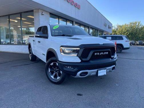 Bright White Clearcoat 2021 RAM 1500 Rebel