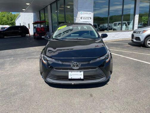 Midnight Black Metallic 2025 Toyota Corolla LE