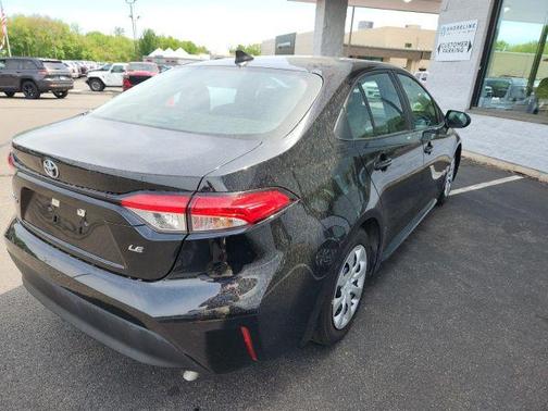 Midnight Black Metallic 2025 Toyota Corolla LE