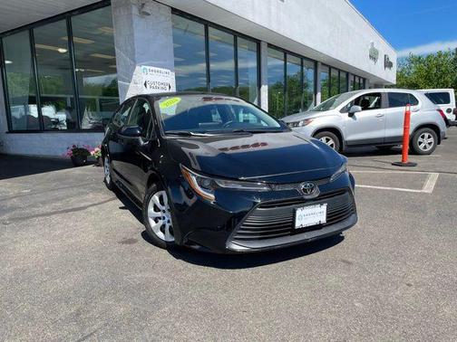 Midnight Black Metallic 2025 Toyota Corolla LE