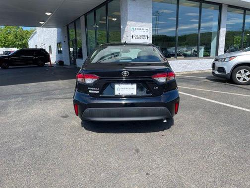 Midnight Black Metallic 2025 Toyota Corolla LE