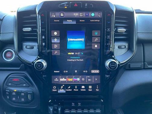Serrano Green Metallic 2026 RAM 1500 RHO Crew Cab 4x4 5'7' Box